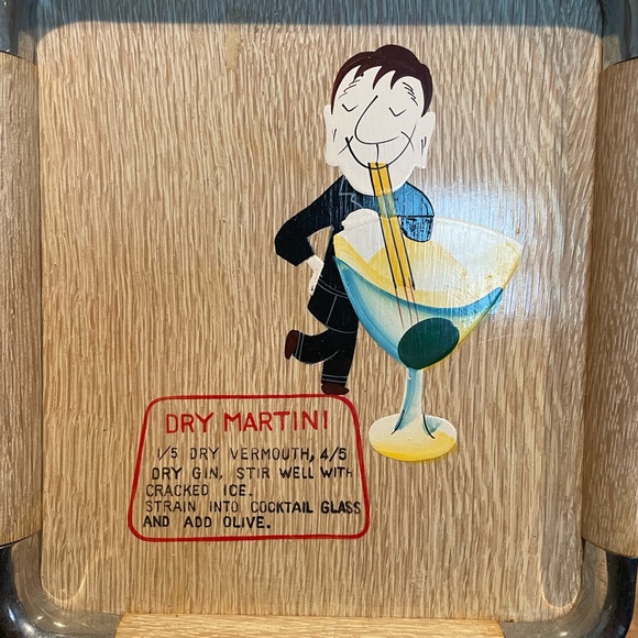 Vintage Bar Trays - Picture 3 of 8